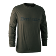Deerhunter logo T-shirt with long sleeves