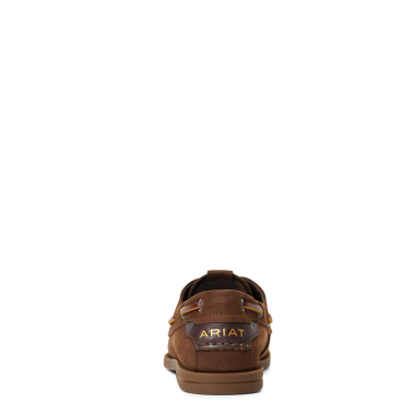 Ariat Antigua Deck Shoes-Ladies-Chocolate Brown