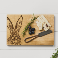 Oak Cheese Board & Knife Set