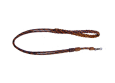 Deluxe Braided Leather Lanyard