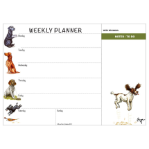 Bryn Parry weekly planner - Working Dog
