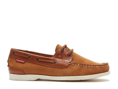 Chatham Willow Leather Boat shoe - Tan