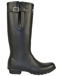 Rockfish adjustable everyday lady wellington boot - Black