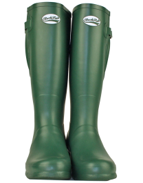 Rockfish adjustable everyday lady wellington boot - racing green
