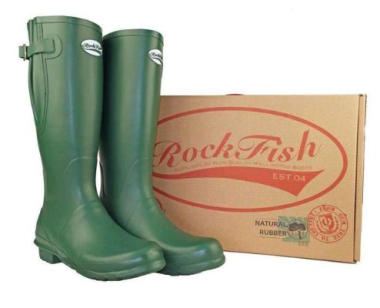 Rockfish adjustable everyday men`s wellington boot
