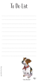 Bryn Parry Magnetic to do list pad - Small dogs