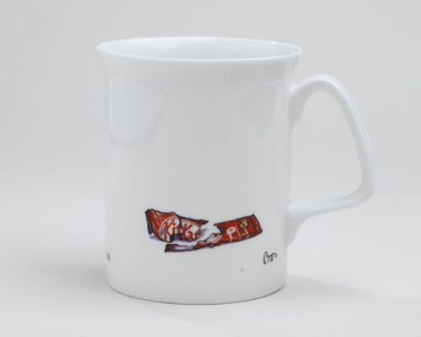 Bryn Parry bone china mug - Chocolate Labrador