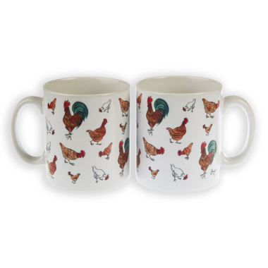 Chicken Mug by Bryn Parry
