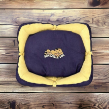 Snoozzzee Pet Bow Bed-Purple
