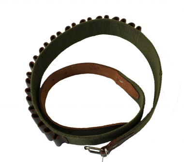 Canvas and Leather Cartridge Belt .410g