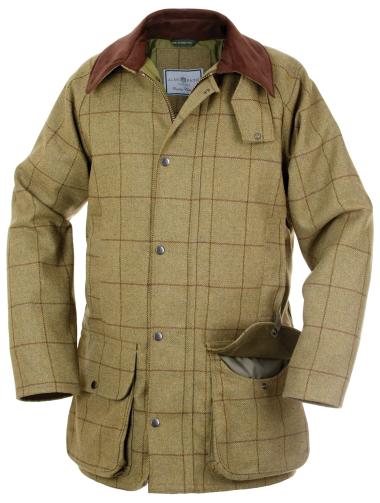 SALE - Alan Paine Rutland Kids Tweed Coat (Lichen)