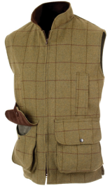 Alan Paine Rutland Tweed Waistcoat (Lichen)