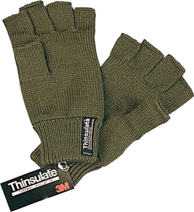 Thinsulate Fingerless Gloves By Bisley