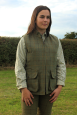 Alan Paine Rutland Kids Tweed Waistcoat - Lichen