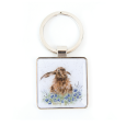 "Bright Eyes" Hare Keyring by Wrendale Designs