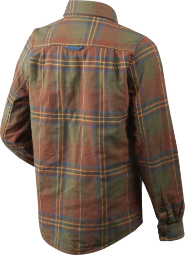 SALE - Seeland Nolan Kids Shirt (Sequoia Rust Check)