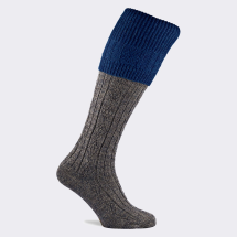 Pennine Defender Premium Wool Shooting Sock (Sapphire)