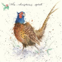 'The Christmas Spirit' Christmas Card by Wrendale