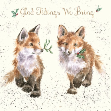'Glad Tidings We Bring' Christmas Card