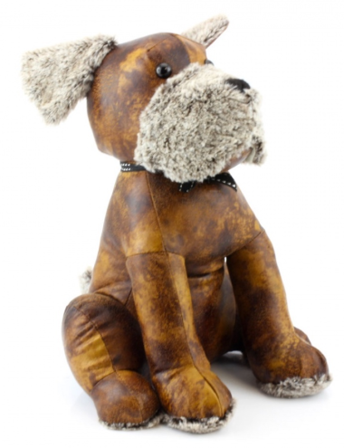 Faux Leather Doggy Doorstop