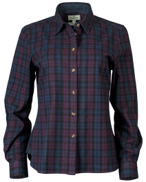 SALE - Hoggs of Fife Ally Ladies Cotton Shirt