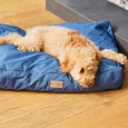 WEATHERBEETA pillow denim dog bed