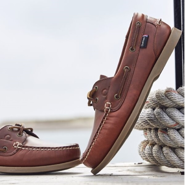 The Deck Lady II G2 Boat Shoes-Chestnut
