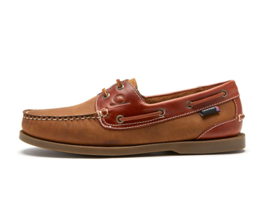 Bermuda II G2 - Walnut/Seahorse Leather Boat Shoes-Mens
