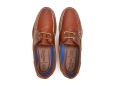 The Deck II G2 Premium Leather Boat Shoes-Mens-Chestnut
