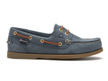 The Deck II G2 Premium Leather Boat Shoes-Mens-Navy
