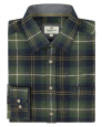 Hoggs of Fife Pitmedden LS Flannel Check Shirt