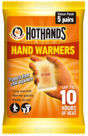 HotHands Hand Warmer Value Pack of 5 Pairs