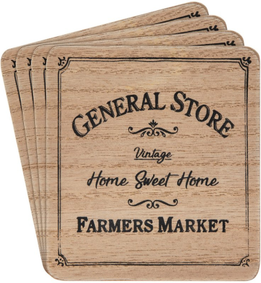 SALE - General Store set of Coasters