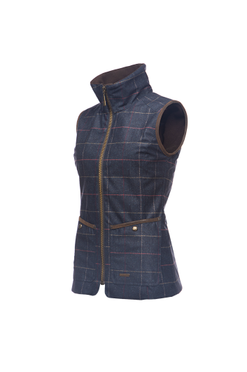 Baleno Perth Country Waistcoat in Printed Tweed