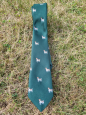 Children's Green Dog Tie