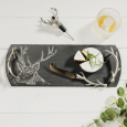 Stag Tray, Antler Cheese Knife & Stag Bottle Pourer Gift Set