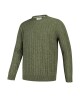 Hoggs of Fife Jedburgh Crew Neck Cable Pullover